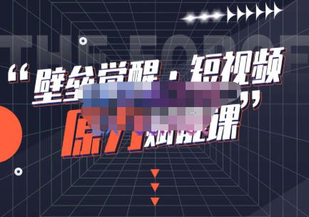 【更新9月】壁垒觉醒·短视频原力赋能课Pro，把短视频能力基因刻在你骨子里的课