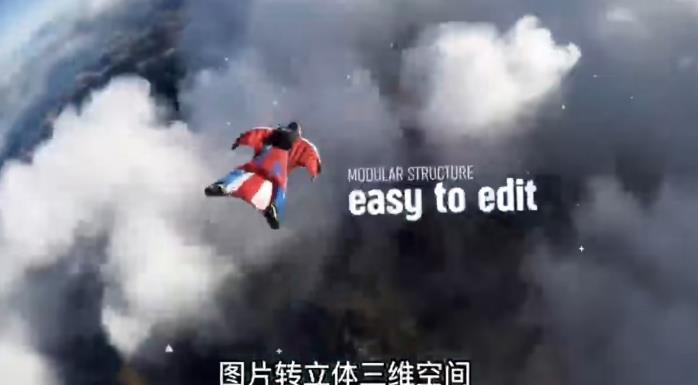 【6743期】AE脚本-平面图片转3d三维视差动画Projection 3D v3.08（有教程视频）