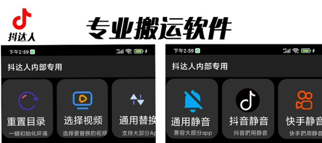 【7233期】对外收费699抖音傻瓜式一键搬运，起号专用5分钟一个视频《软件+详细教程》