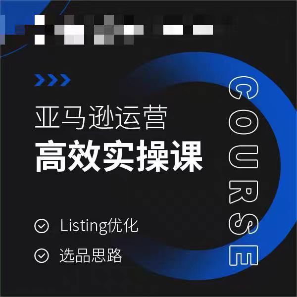 【10716】亚马逊运营高效实操课，Listing优化，选品思路