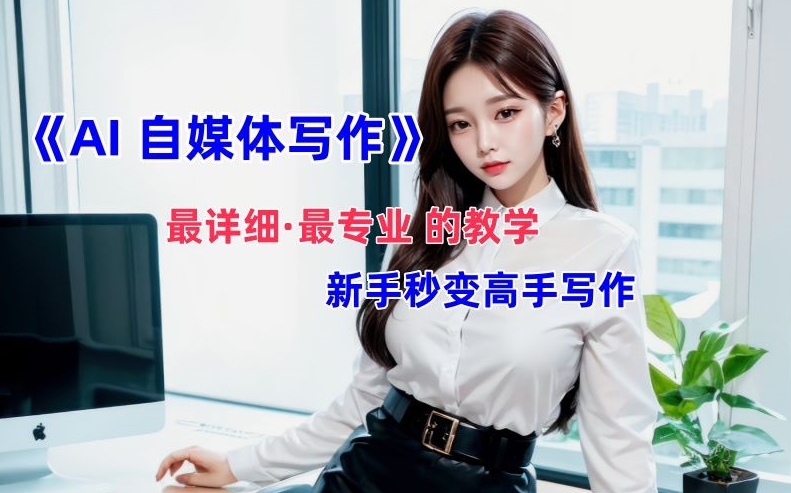 【14322】AI自媒体文章创作全网最详细教程，新手秒变写作高手，多方位发展