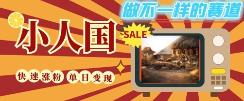 【18186】DeepSeek+绘图+视频制作小人国微观视频，小白轻轻松松上手，条条爆款，条条变现，单日就能收益