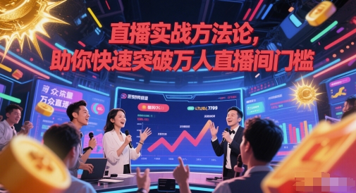 【18188】星光私董会直播实战方法论，助你快速突破万人直播间门槛