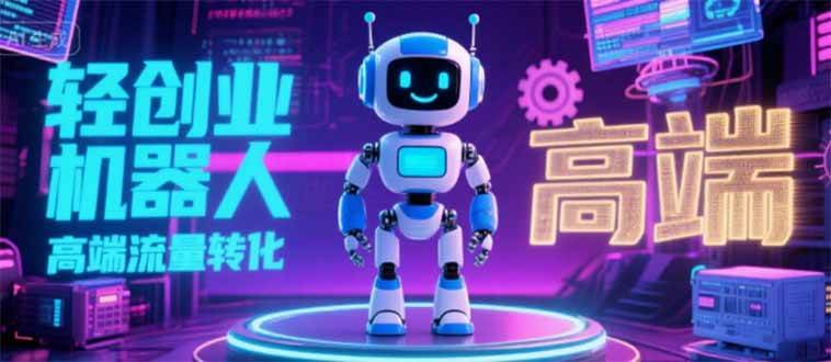 【19005】2025 独立玩家必看：机器人 IP 流量转化新玩法，N 粉变现高效路径揭秘