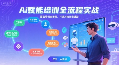 【19037】AI赋能培训全流程实站，覆盖培训全场景，打通 Al培训全链路