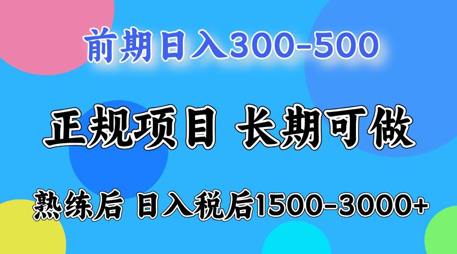 【20663】日收益500-1000+ 一台电脑在家就能做
